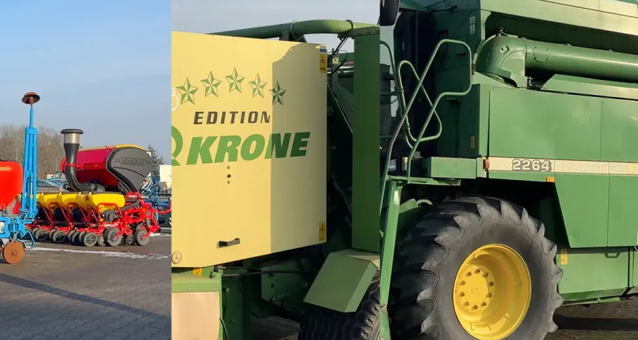 John Deere, Krone, siewniki Vaderstad, Monosem