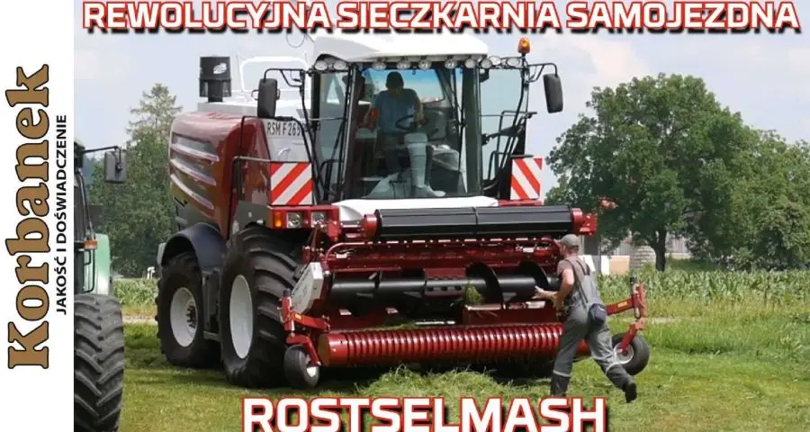 Sieczkarnia Samojezdna RSM F 2650 Rostselmash w Niemczech od Korbanek
