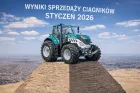 REJESTRACJE CIĄGNIKÓW NOWYCH W POLSCE - STYCZEŃ 2026 PODSUMOWANIE