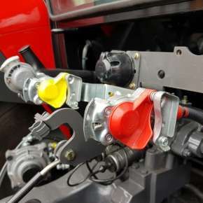 Massey Ferguson 5700 SL instalacja pneumatyczna jedno oraz dwuobwodowa