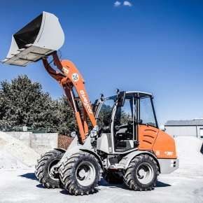 Ładowarka Atlas Weycor 380 Korbanek na placu