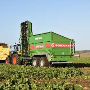 Bergmann RRW 400 w pracy na polu