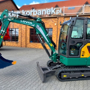 Koparka Lovol FR36 Korbanek na placu