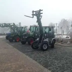 Kramer Ładowarka seria KL na placu w firmie Korbanek