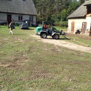 Kramer ładowarka seria KL podczas pracy