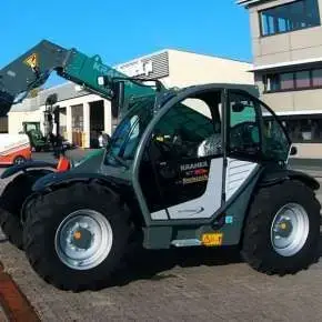Kramer seria KT ładowarka teleskopowa Korbanek plac