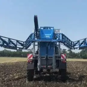 Rozkładanie beli opryskiwacza na korbanek.pl