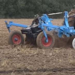 Lemken Topas podczas pracy