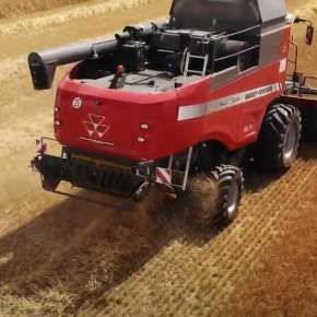 Kombajn Massey Ferguson 7370 Beta na korbanek.pl