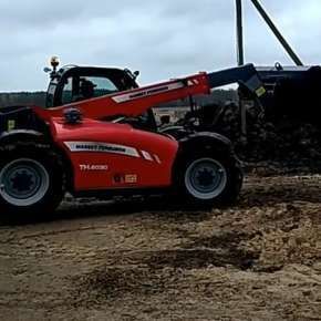 Massey Ferguson TH 6030 załadunek na korbanek.pl
