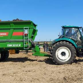 Rozrzutnik obornika Bergmann TSW 5210 W V-SPREAD