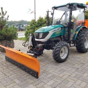 Spychacz czołowy do odśnieżania dróg i ulic firmy HYDRAMET model T-218/2 www.korbanek.pl