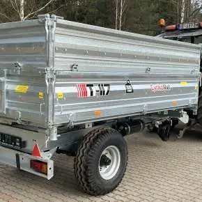 Przyczepa jednoosiowa Cynkomet T-117
