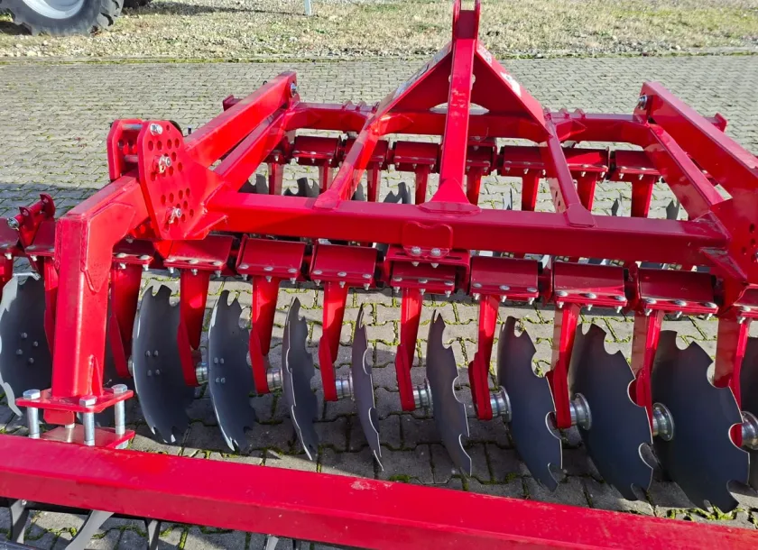 Agregat talerzowy uprawowy ścierniskowy podorywkowy Krukowiak Alfa 3,0 m firma Korbanek