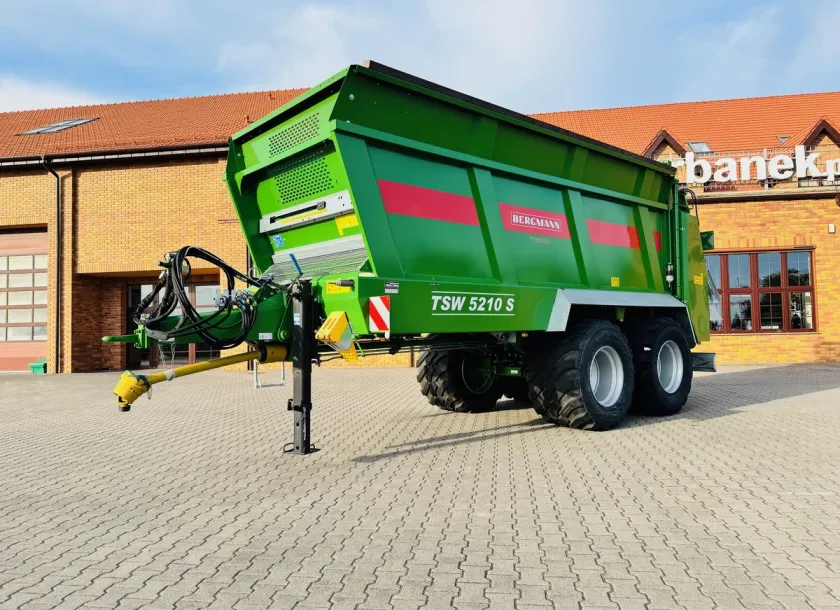 Rozrzutnik uniwersalny obornika i wapna Bergmann TSW 5210 S Firma Korbanek Plac Rozrzutnik uniwersalny obornika i wapna Bergmann TSW 5210 S Firma Korbanek Plac