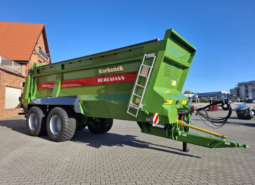 Rozrzutnik precyzyjny do obornika wapna Bergmann XPERT 5.24 Duża pojemność