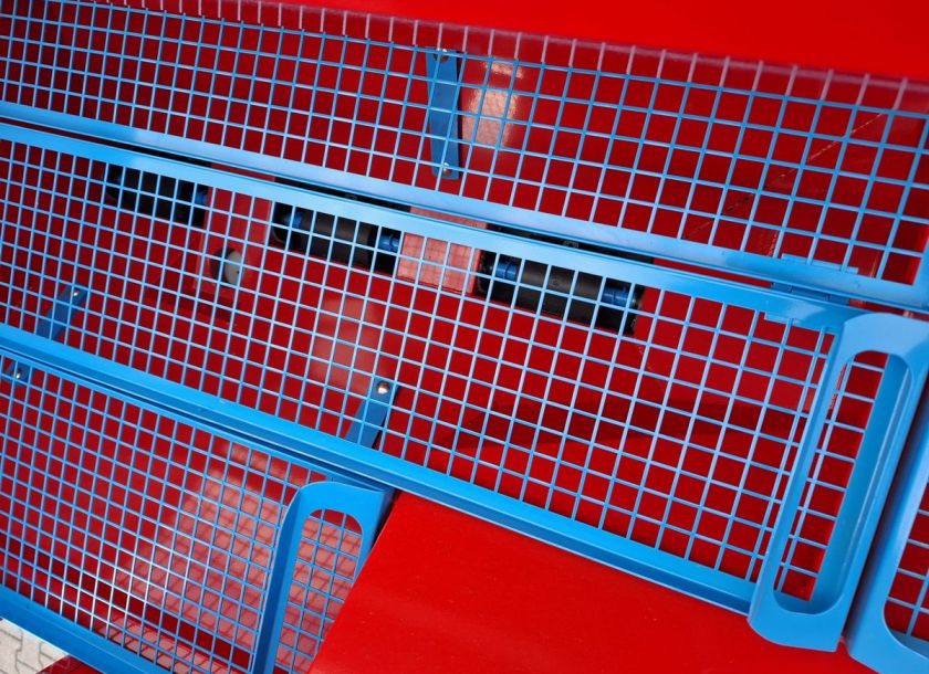 Podsiewacz nawozów siewnika Monosem Extend: sito