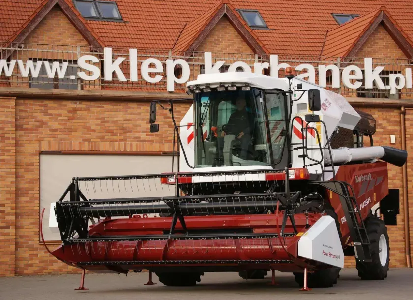 kombajn zbożowy Rostselmash NOVA heder www.korbanek.pl