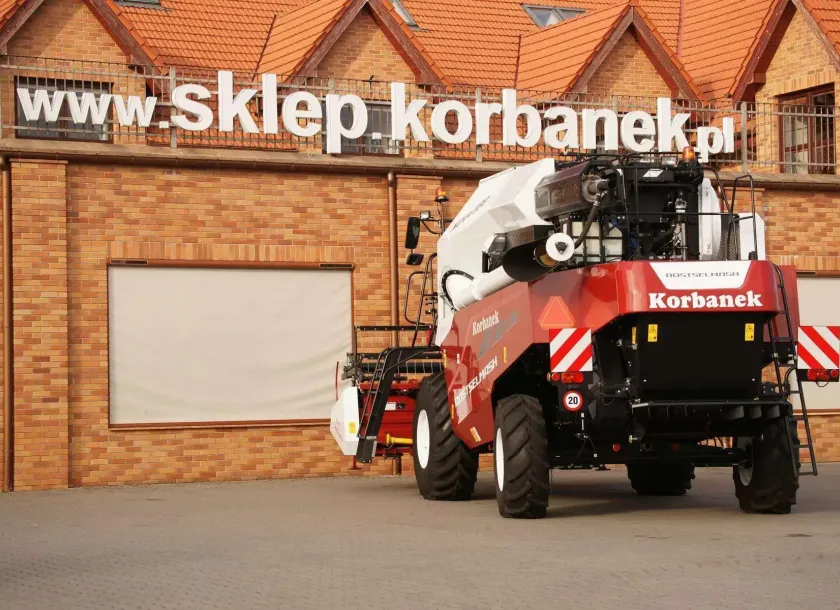 Kombajn Rostselmash Nova widok z tyłu oferta korbanek.pl