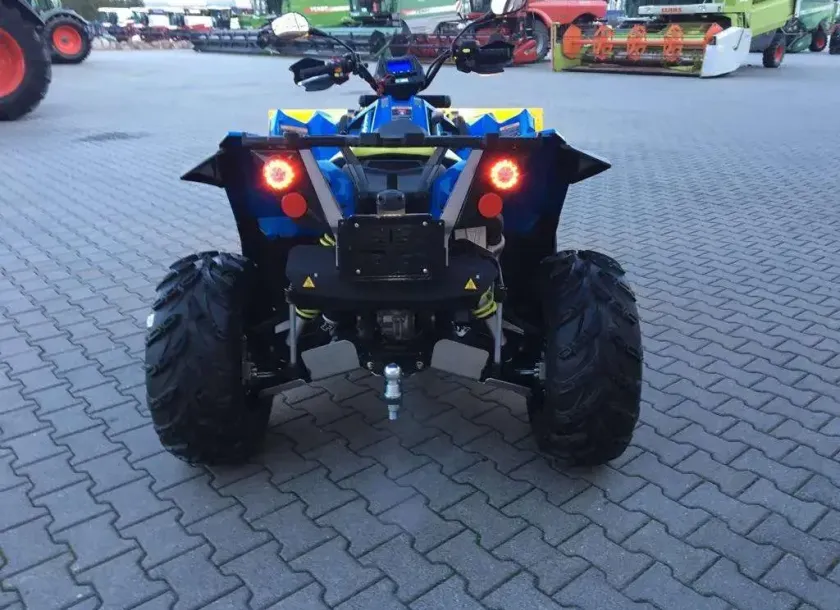 Polaris Scrambler 1000 tylne światła led hak kulowy korbanek.pl