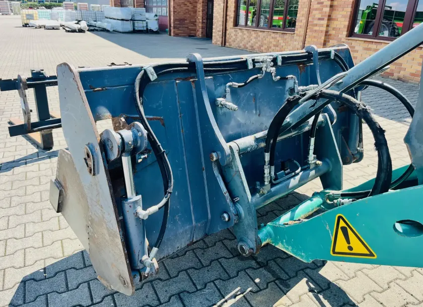 Ładowarka kołowa Kramer KL 19.5 L plac firma Korbanek