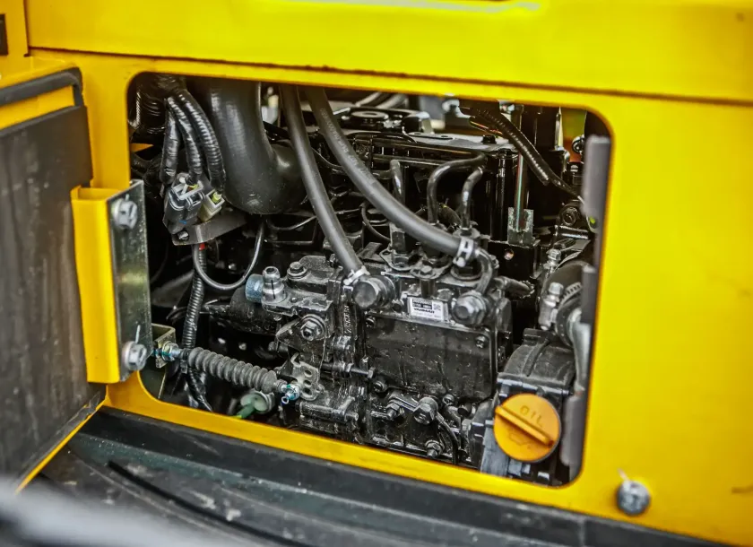 Mini koparka Lovol Korbanek, Nachi, Eaton, Yanmar kabina silnik