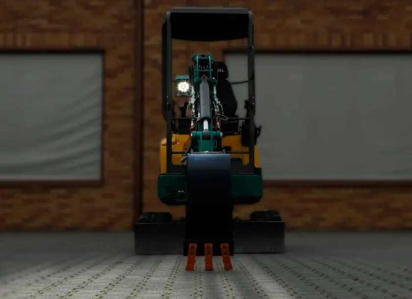 Mini koparka Lovol Korbanek, Nachi, Eaton, Yanmar kabina oświetlenie ramię