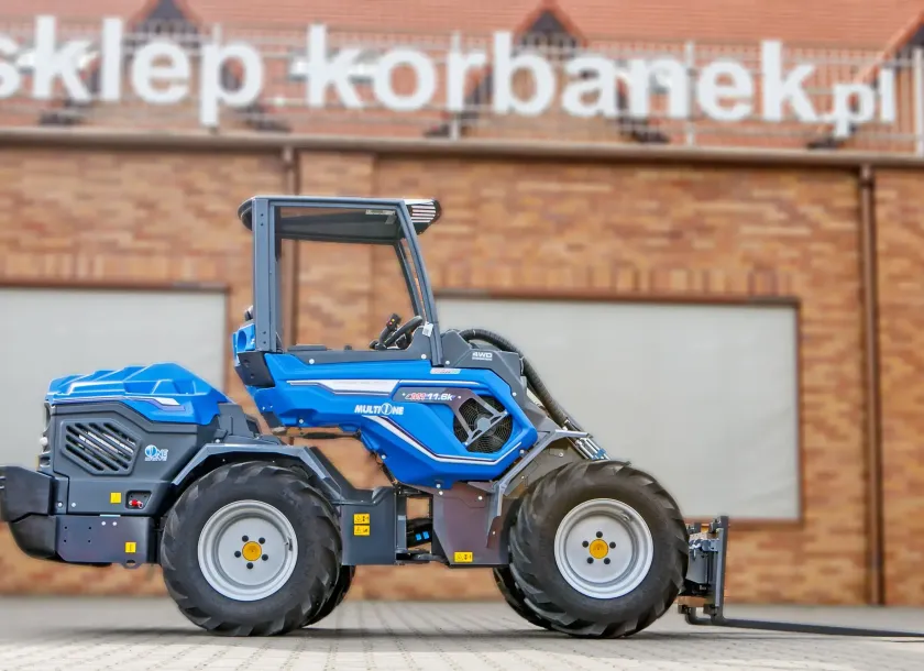Multione seria 11 Kohler bok kabina ramie koła widły paletowe 