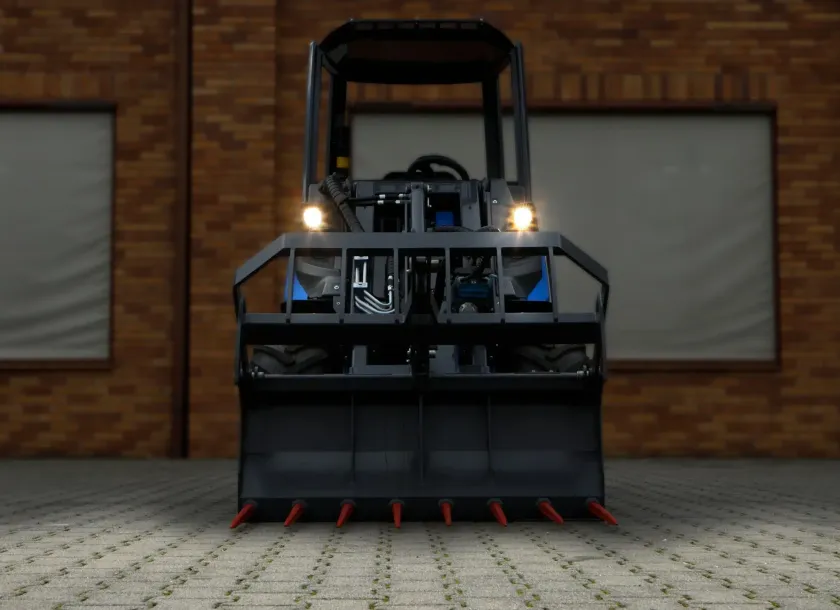 Multione seria 8 Kubota Korbanek front maszyny kabina oświetlenie lampy