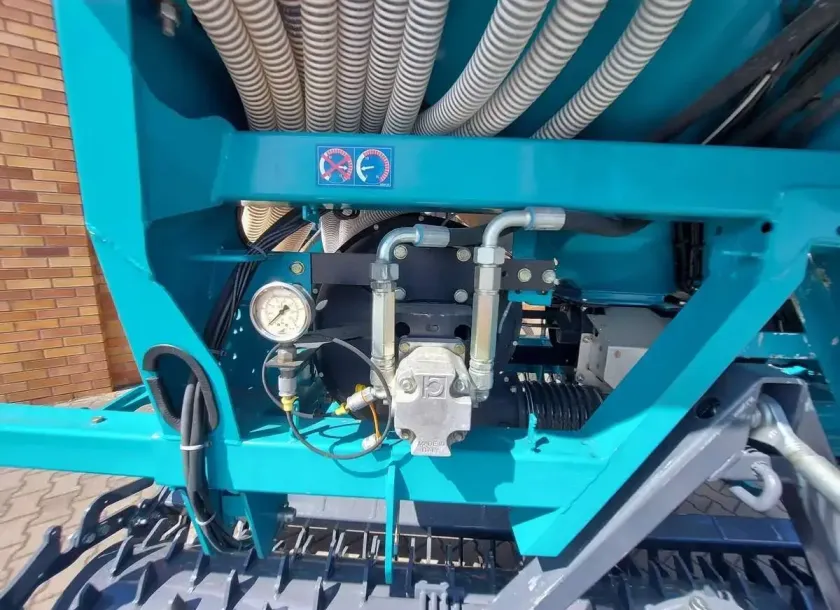 Napęd hydrauliczny turbiny siewnika Sulky XEOS HD 3m