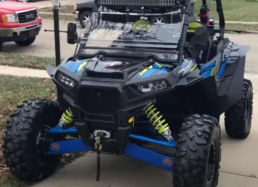 ATV RZR S 1000 EPS Polaris felgi aluminiowe czarne quad Poznań