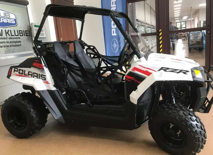 quad 570 RZR Polaris EPS kolor biały atv klasyczna kierownica