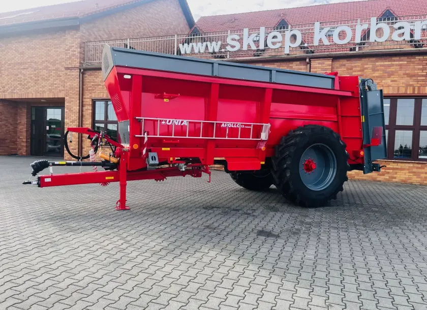 Rozrzutnik obornika jednoosiowy Unia Group Apollo 13 Premium