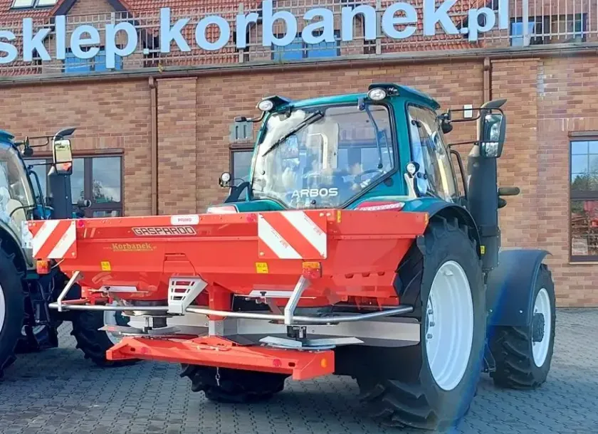 Precycyjny dwutarczowy rozsiewacz nawozu Maschio Gaspardo PRIMO E 314