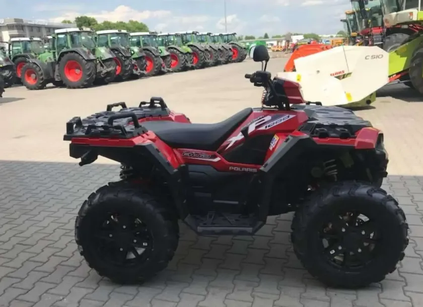 quad 1000 XP Falcon Sportsman atv limitowana okleina kutvek kolor czerwony limited korbanek.pl