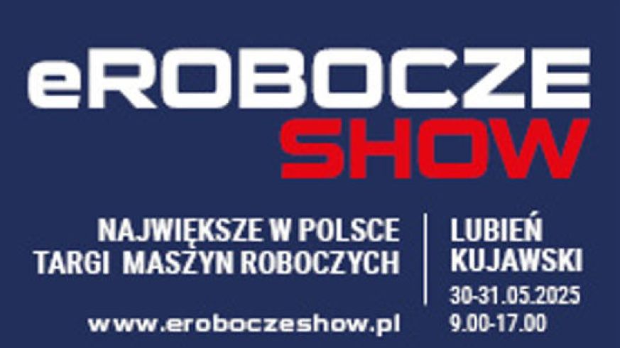 eRoboecze to największe targi maszyn roboczych w Polsce, na których można zobaczyć ponad 600 maszyn wszystkich wiodących marek na stoiskach, placach testowych i pokazowych