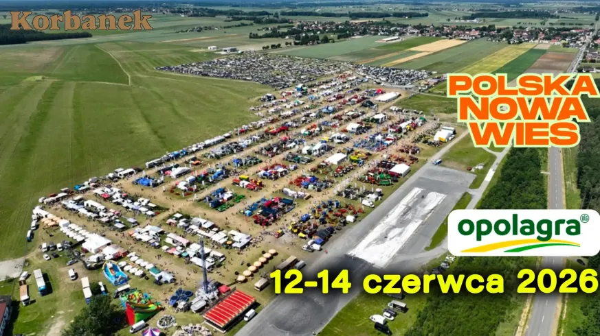 Targi Opolagra z Korbanek w dniach 12-14 czerwca 2026 stoisko D004