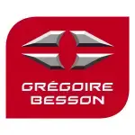 Logo kwadratowe Gregoire Besonn producent pługów i agreagtów