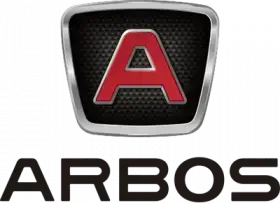 Logo Arbos napisane słownie i ze znakiem graficznym