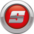 Okrągłe logo z literą S na czerwonym stoll tle korbanek.pl