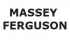 logo Massey Ferguson w kolorze czarnym 