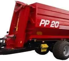 Zdjęcie przedstawiające przyczepę PP przeładunkowej do zboża z firmy Metaltech, sprzedawanej przez firmę korbanek.pl