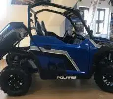 Polaris General 1000 DELUXE Turbo EPS felgi quad aluminiowe pojazd atv czteroosobowy pasy bezpieczeństwa orurowanie bezpieczeństwa wyciągarka 3500 lb linka stalowa zawieszenie Walker Ewans napęd 4x4 2x4 
