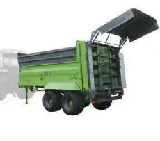 rozrzutnik obornika Unia tytan Premium z pionowym aplikatorem do 14 ton oferta korbanek.pl