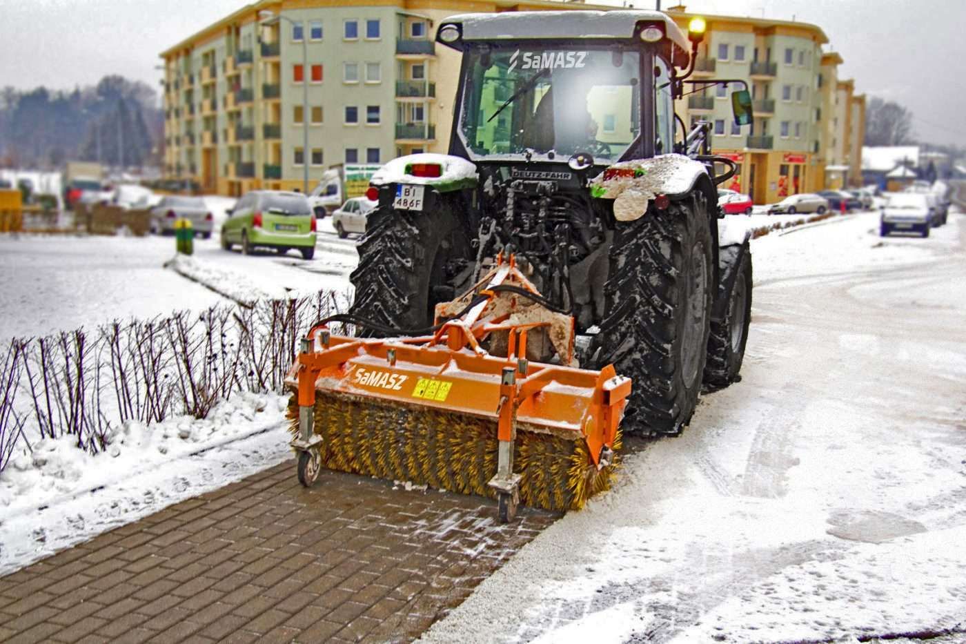 Zamiatarka do ciągnika Zamiatarka komunalna