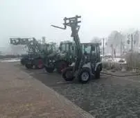 Ładowarki Kramer na placu