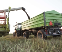 Przyczepa burtowa Unia P TD Long do 14 ton przyczepa dwuosiowa trójstronny wowrót