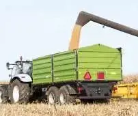 Przyczepa burtowa Unia P TD Long do 14 ton przyczepa na zawieszeniu tandemowym