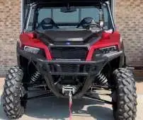 General XP 1000 Polaris EPS czerwony quad wspomaganie kierownicy kontrola zjazdu ADC kolor biały pasy bezpieczeństwa felgi aluminiowe klatka ochronna wyciagarka 2500 LB linka stalowa 