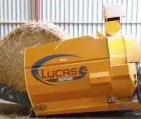 Scielarka kompaktowa firmy Lucas model Raptor zdjęcie na tle blaszanej ściany
